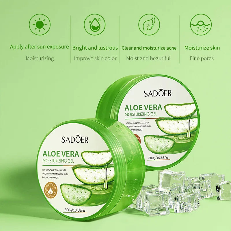 300g Aloe Vera Gel Moisturizes the Skin, Deeply Nourishes Plant