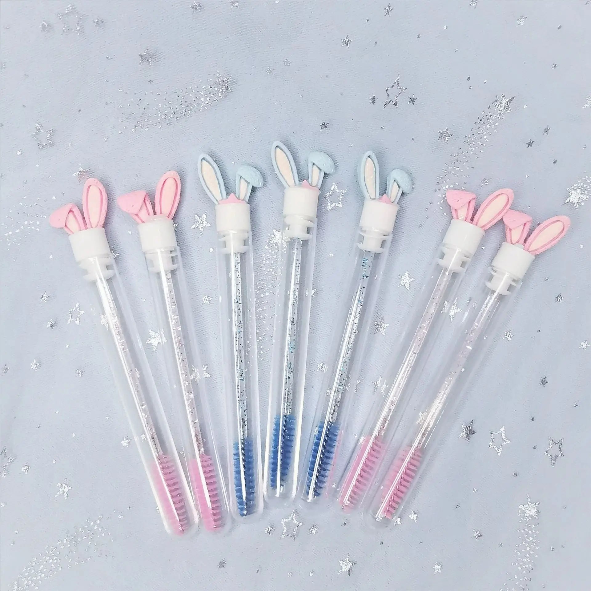Reusable Eyelash Brush Tube Eyebrow Brush Replaceable Dustproof