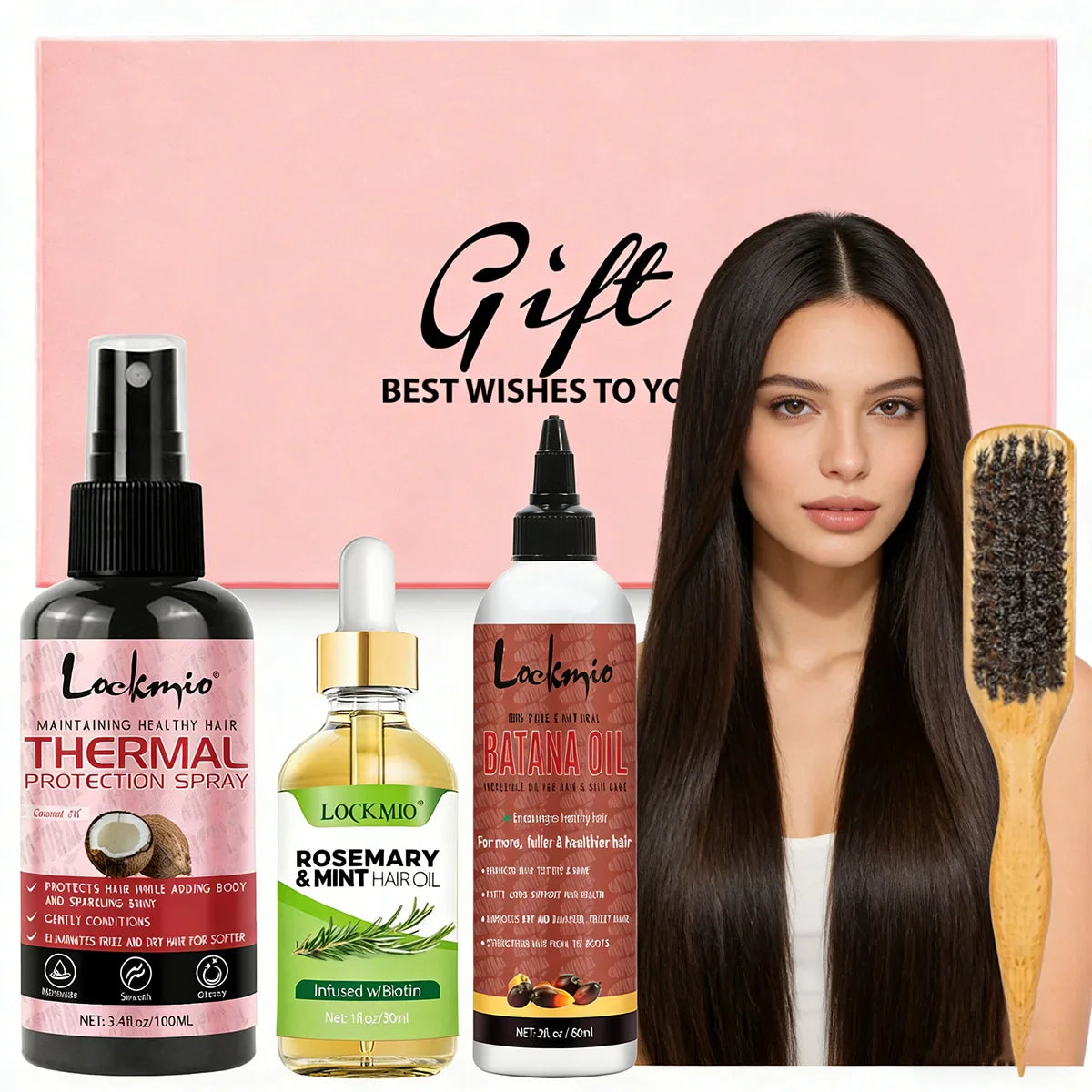 Valentine's Day Hair Care Gift Hair Protectant Conditioner Coconut Oils