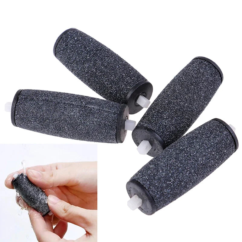 Coarse And Fine Replacement Roller Heads Foot Grinder Head Replacement